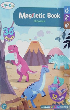 Magnetic book dinosaur 63009